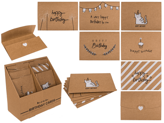 Craft paper gift card 2 in 1,