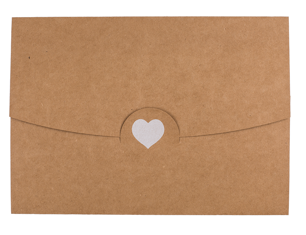 Craft paper gift card 2 in 1,