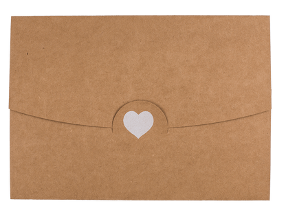 Craft paper gift card 2 in 1,