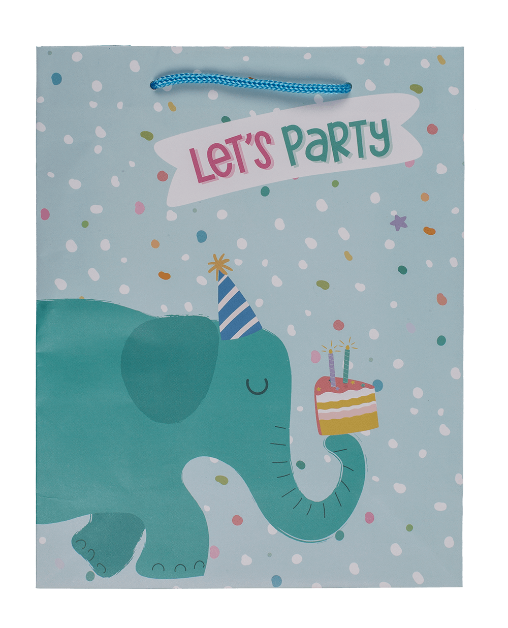 Paper gift bag, Birthday animals,