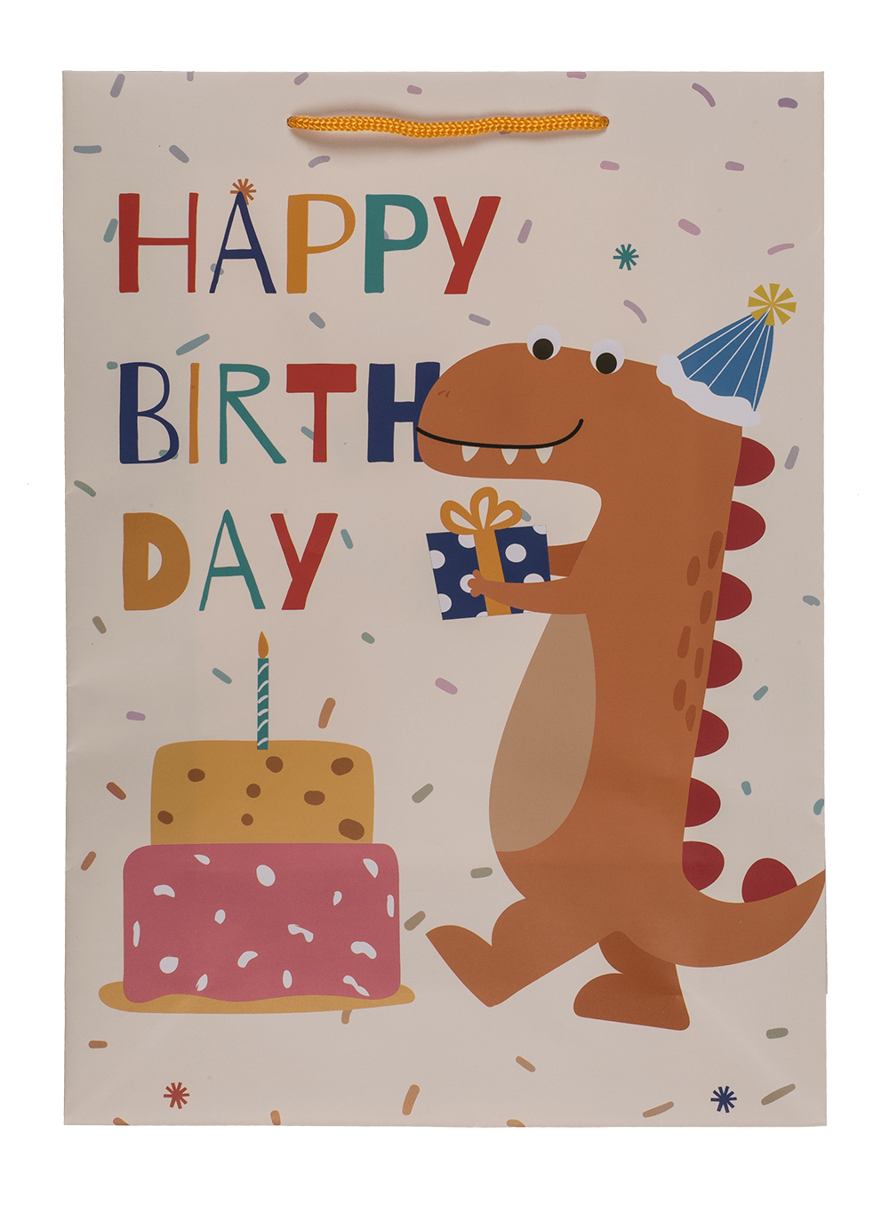 Paper gift bag, Birthday animals,