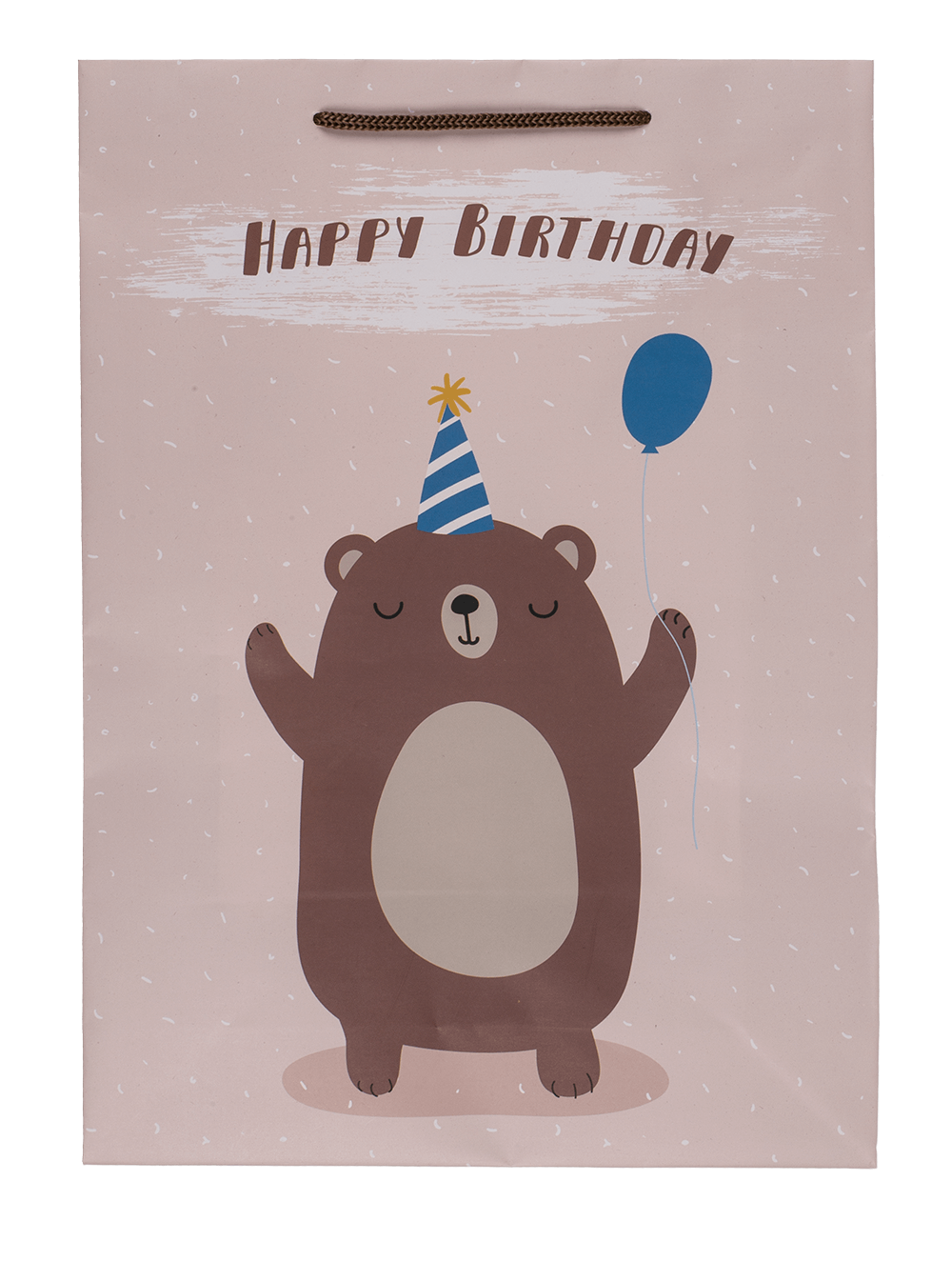 Paper gift bag, Birthday animals,
