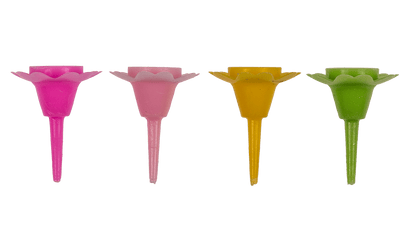 24 birthday candles, with 12 cake holder,