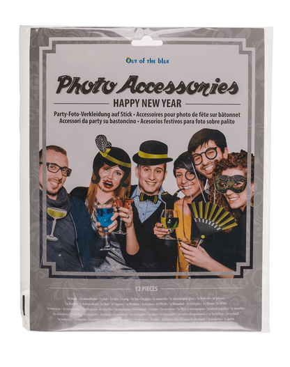 Party photo accessories on stick,