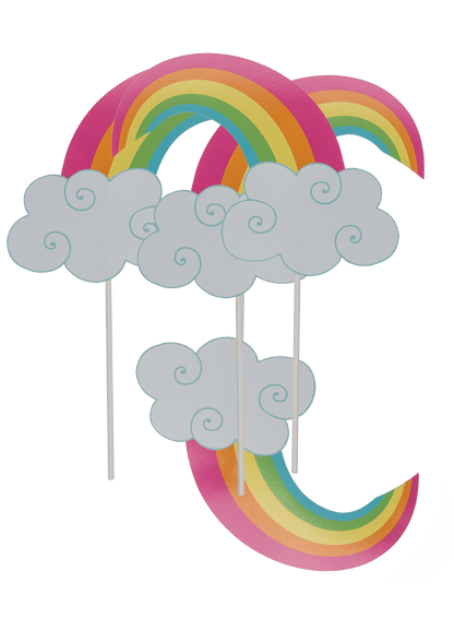 Party photo accessories, unicorn,