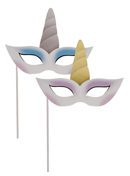 Party photo accessories, unicorn,