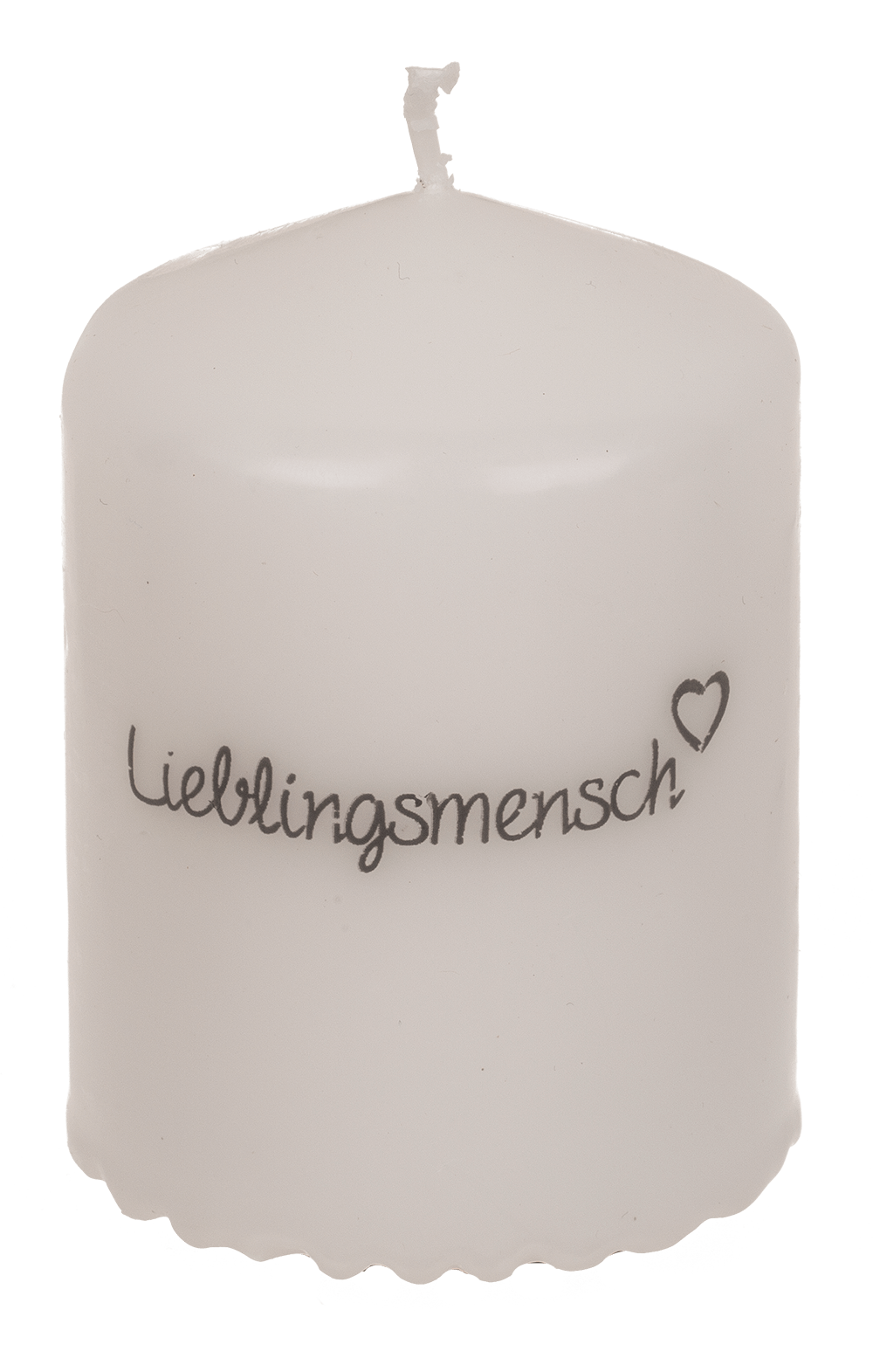 Pillar candle, Lieblingsmensch,