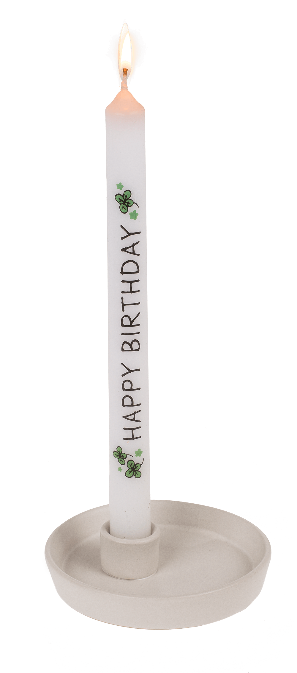 Stick candle, Happy Birthday,