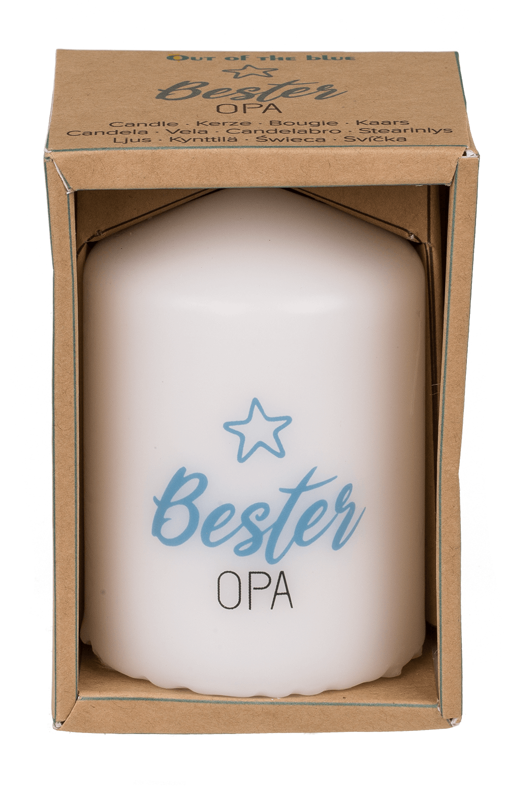 Pillar candle, Bester Opa,