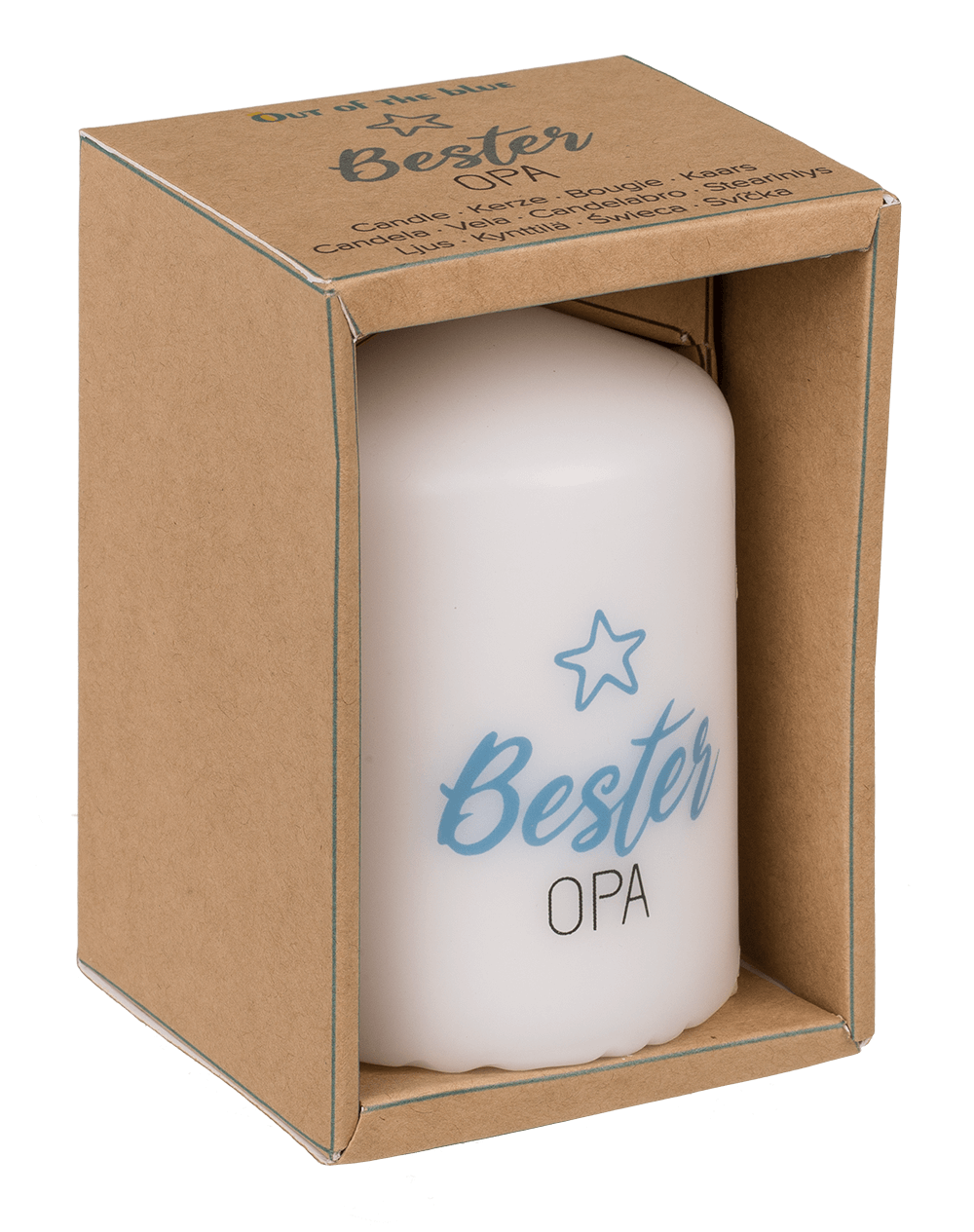 Pillar candle, Bester Opa,