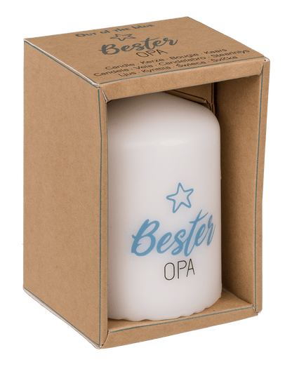 Pillar candle, Bester Opa,