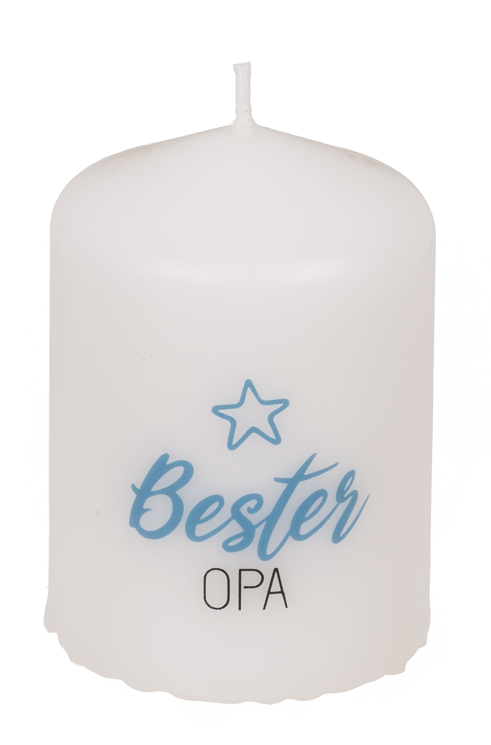 Pillar candle, Bester Opa,