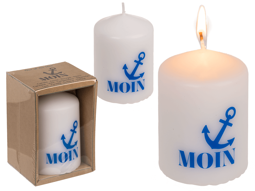 Pillar candle, Moin,