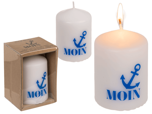Pillar candle, Moin,