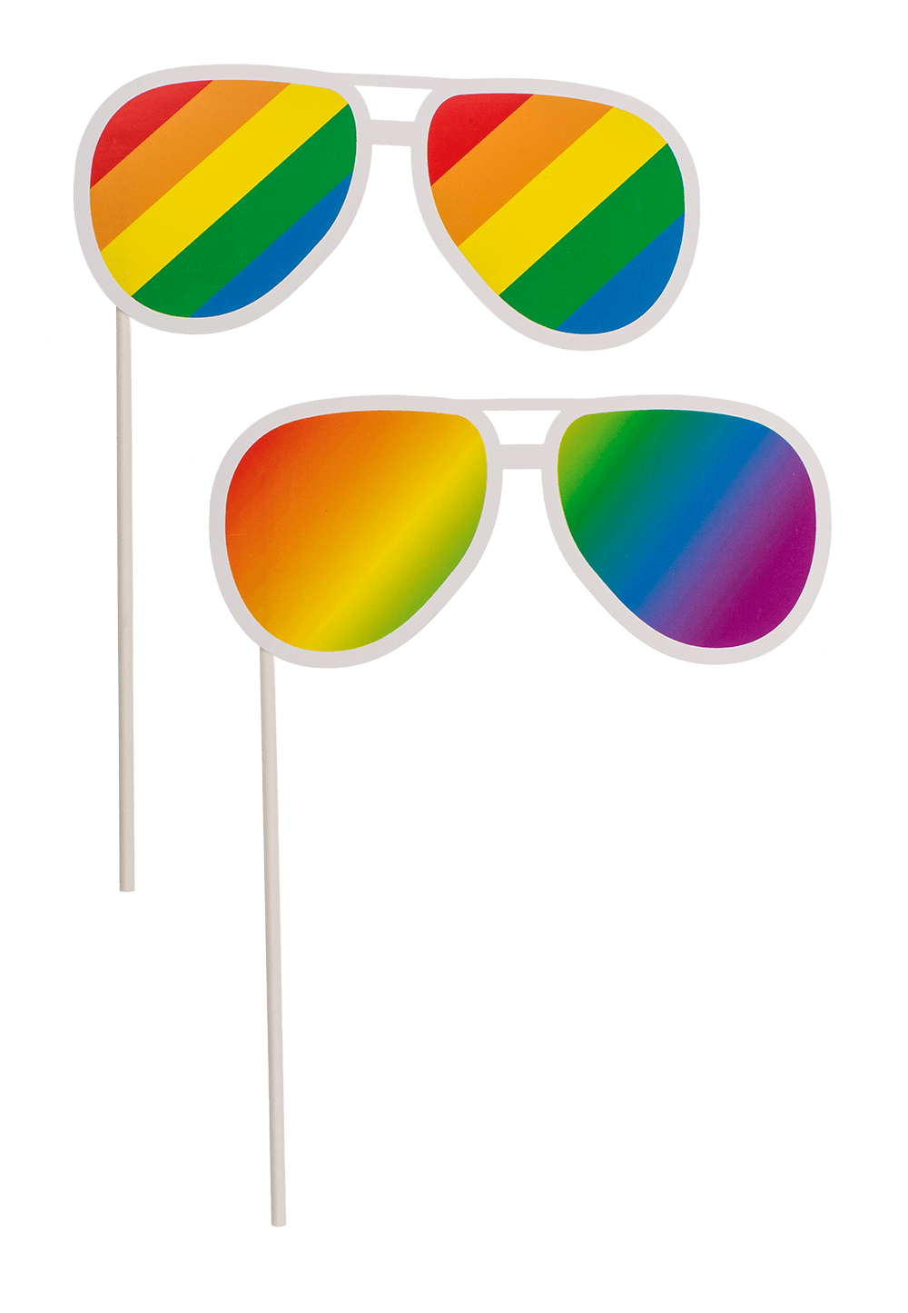 Party photo accessories on stick, Pride,