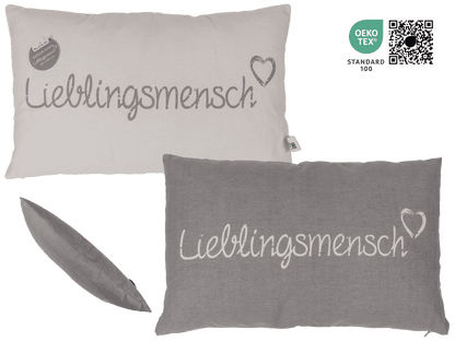 Decoration Cushion, Lieblingsmensch,