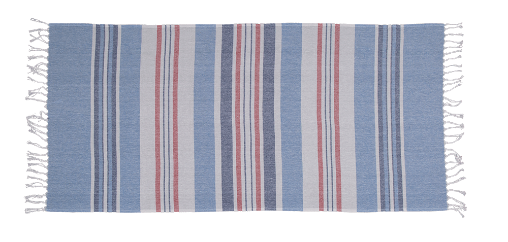 White/blue/ red coloured Fouta Towel (for sauna &,