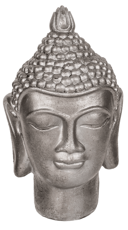 Polyresin decoration figurine, Buddha head,