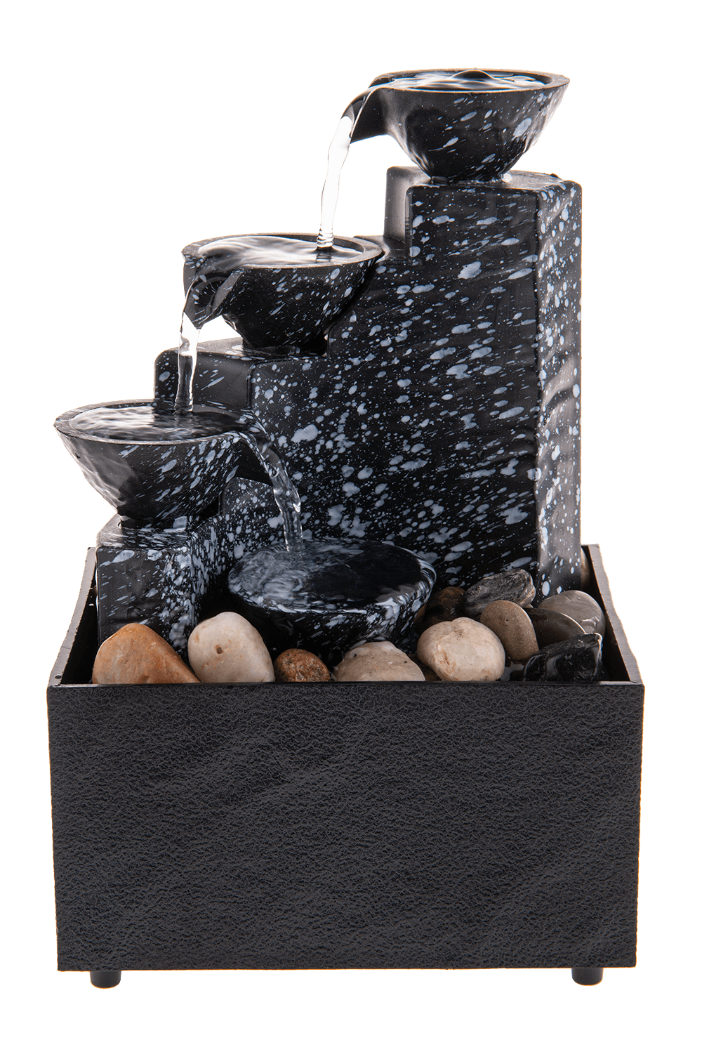 Indoor fontain with decoration stones,