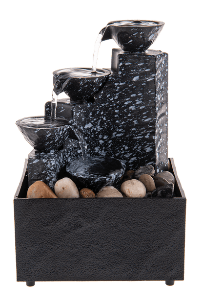 Indoor fontain with decoration stones,