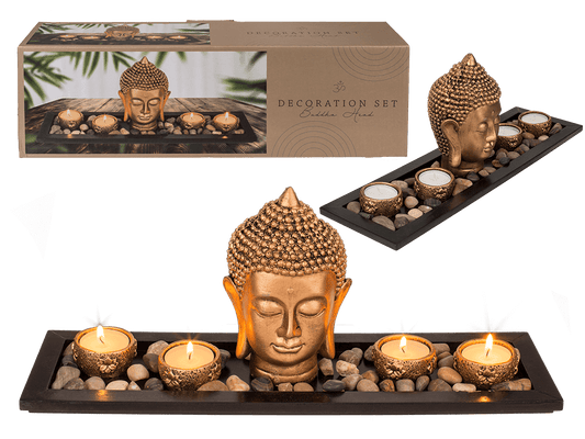 Black, rectangular wood plate,