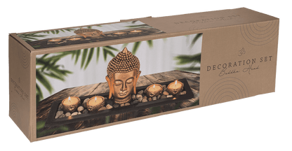 Black, rectangular wood plate,