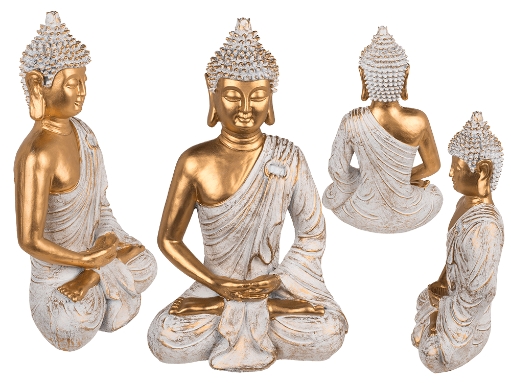 Decoration figurine, Buddha, ca. 21 x 13 x 34 cm,