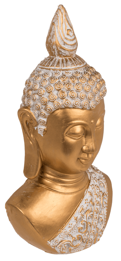 Decoration head, Buddha, ca. 14,5 x 8 x 27,5 cm,