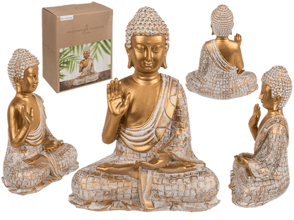 Decortion figurine, Buddha, ca. 16,5 x 10 x 21 cm,