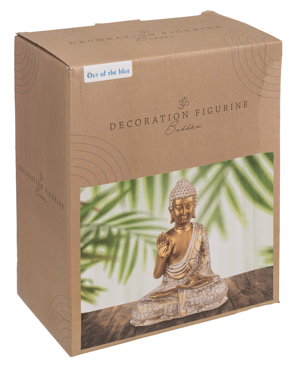 Decortion figurine, Buddha, ca. 16,5 x 10 x 21 cm,