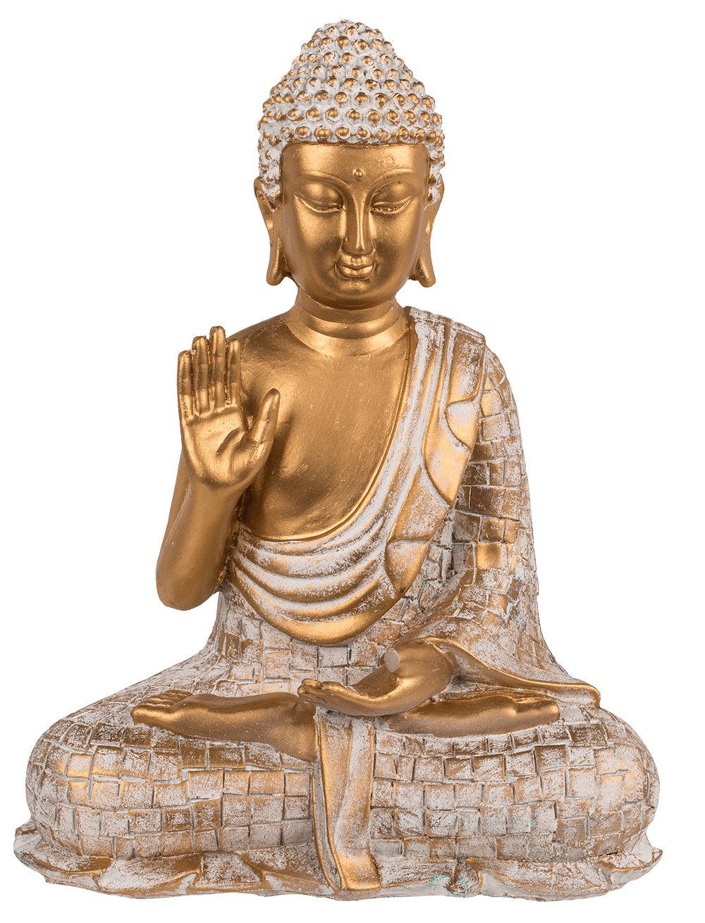 Decortion figurine, Buddha, ca. 16,5 x 10 x 21 cm,