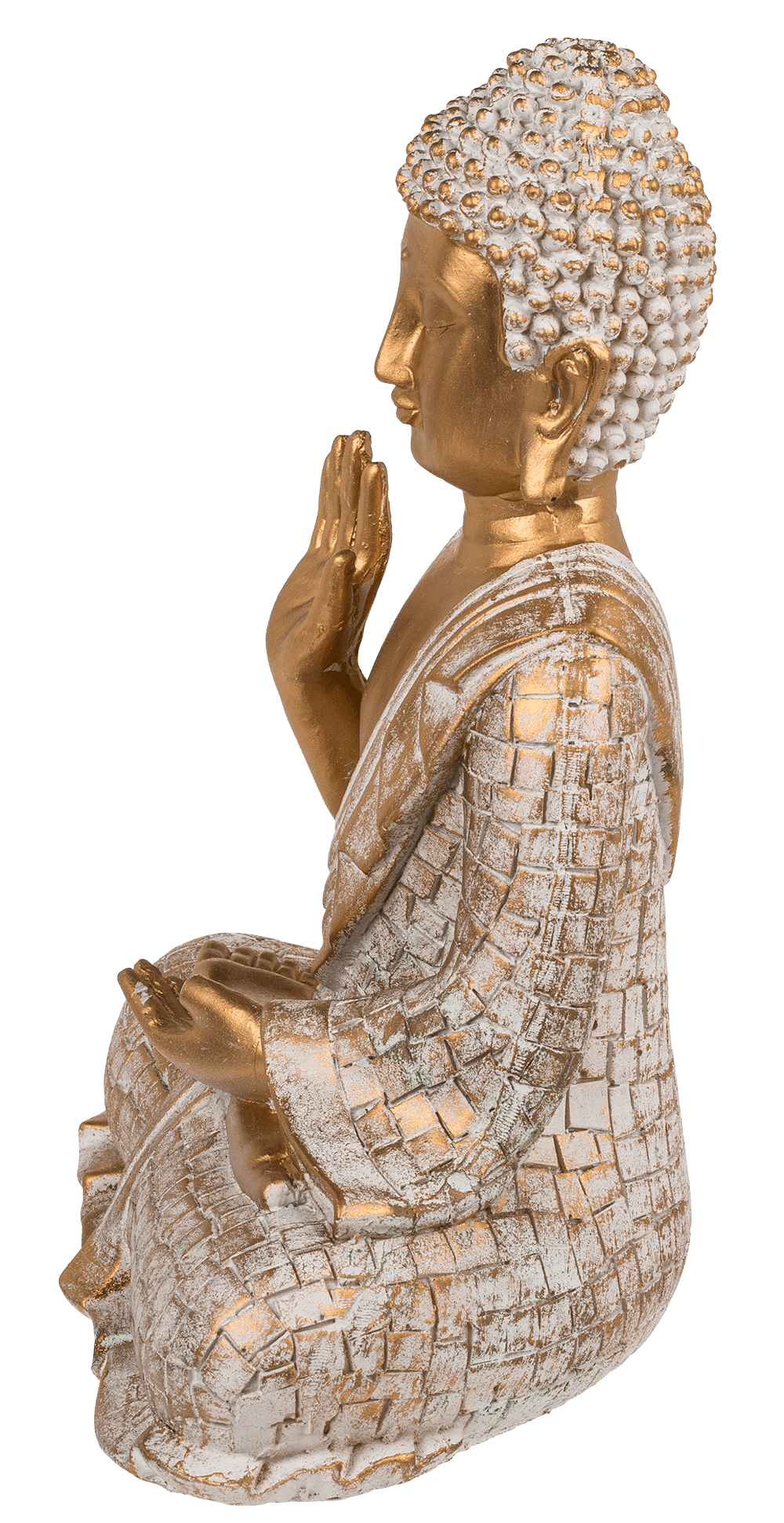 Decortion figurine, Buddha, ca. 16,5 x 10 x 21 cm,