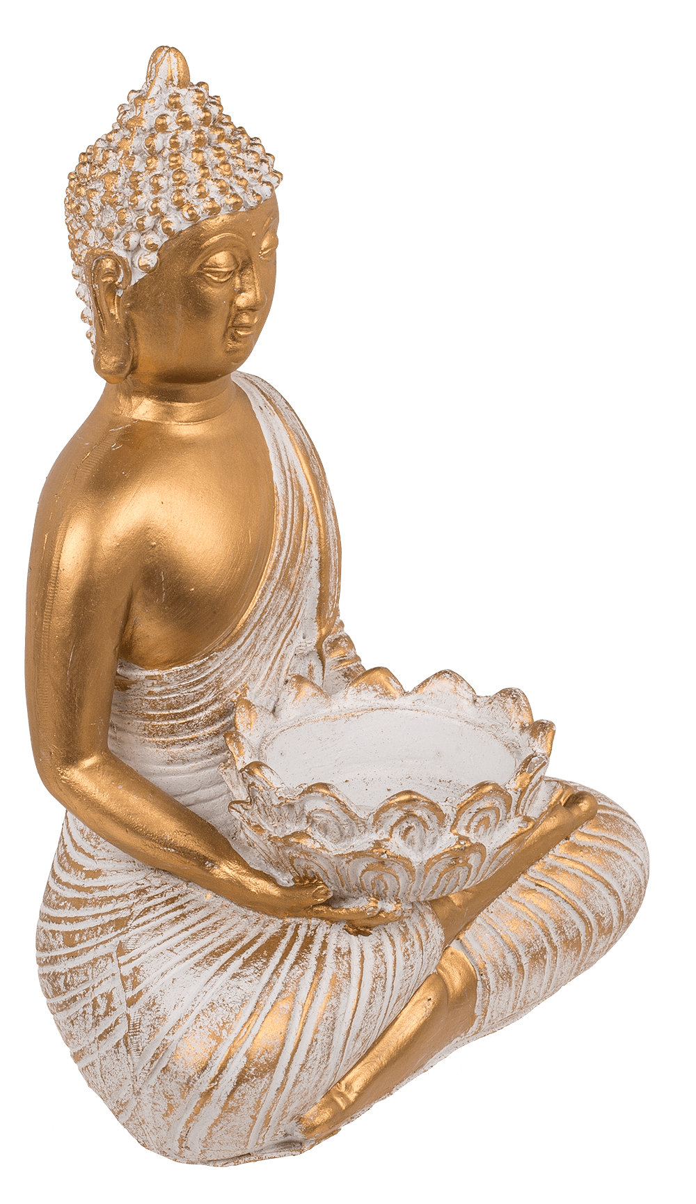 Decoration figurine, Buddha, with tea light holder