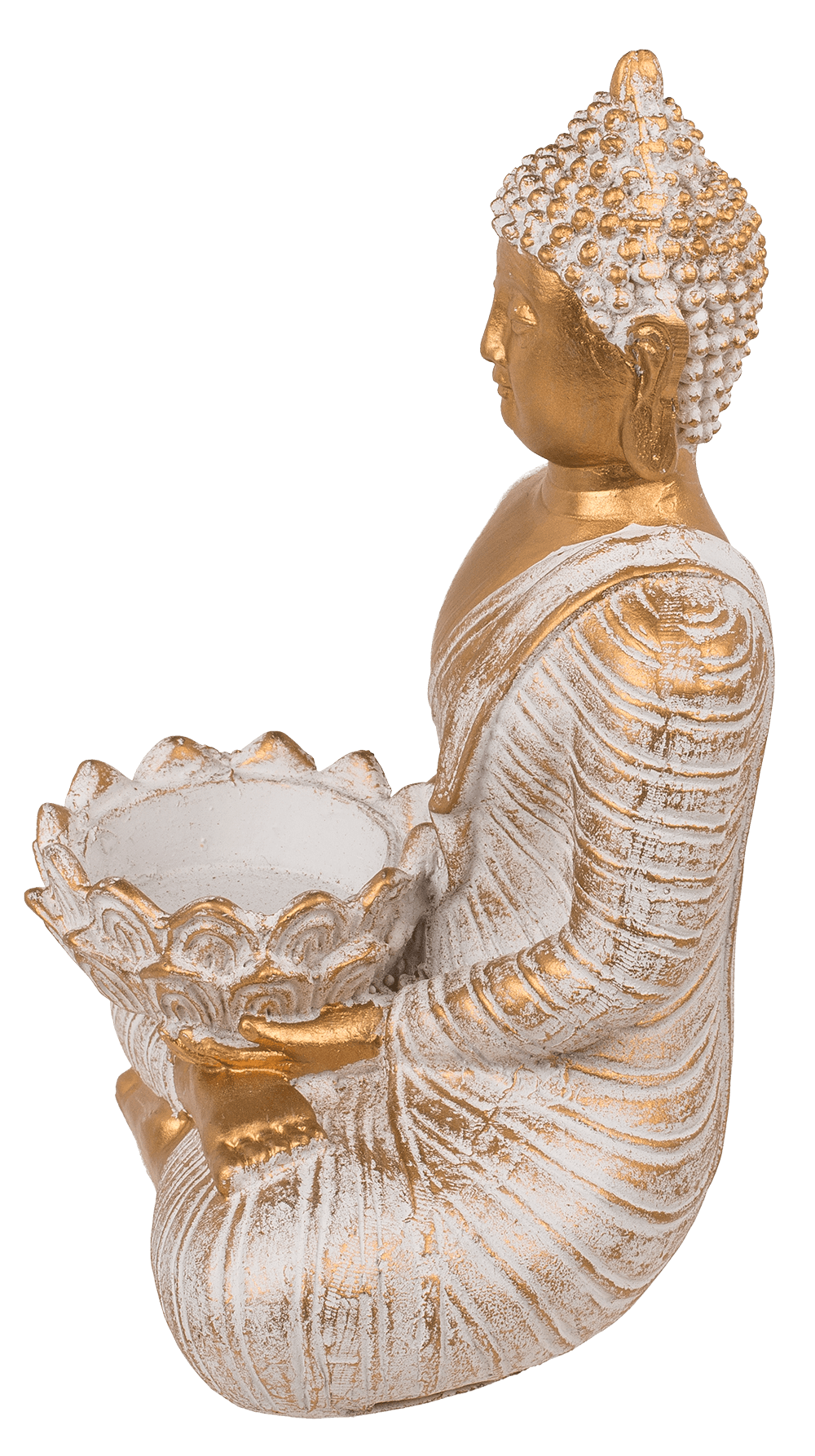 Decoration figurine, Buddha, with tea light holder