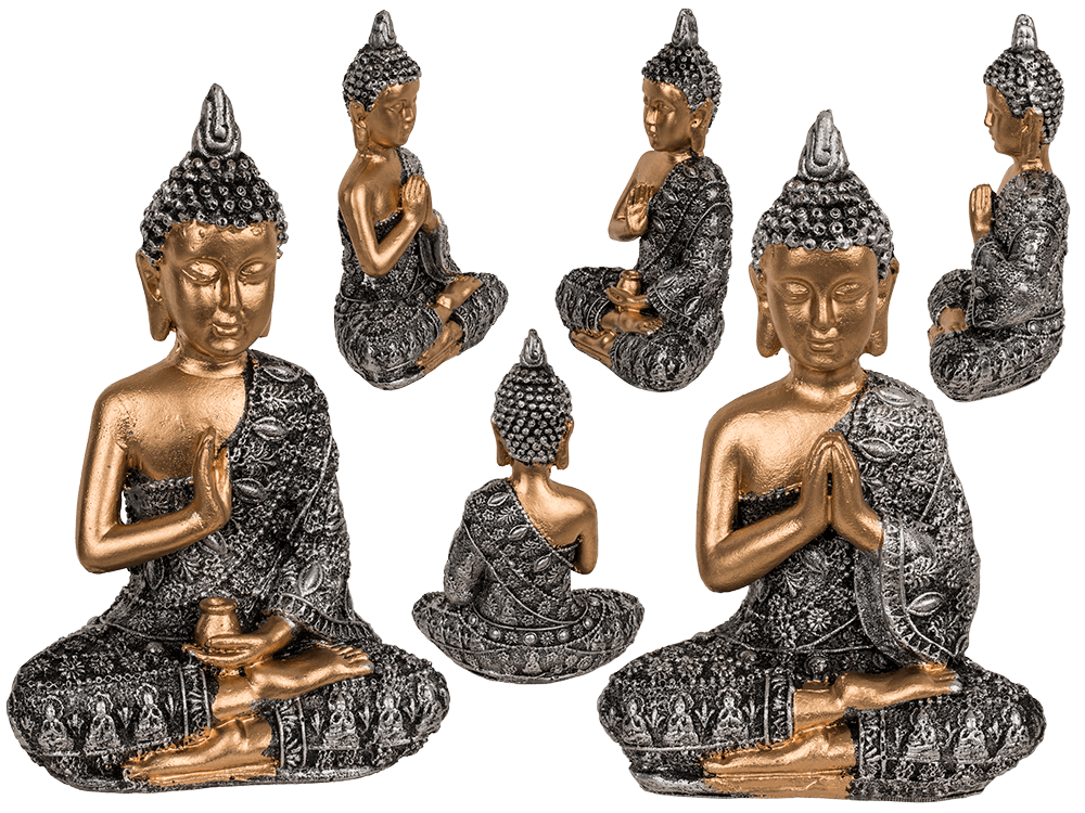 Decoration figurine, Buddha, ca. 8,5 x 5 x 13 cm,