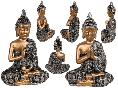Decoration figurine, Buddha, ca. 8,5 x 5 x 13 cm,