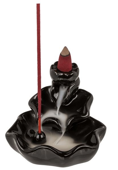 Backflow incense stick/cone holder, Waterfall,