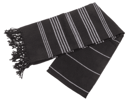 White/black coloured Fouta Towel