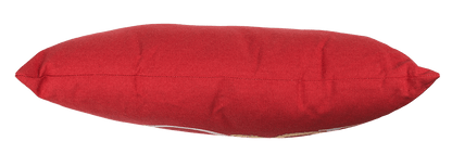 Red coloured decoration cushion, Love,