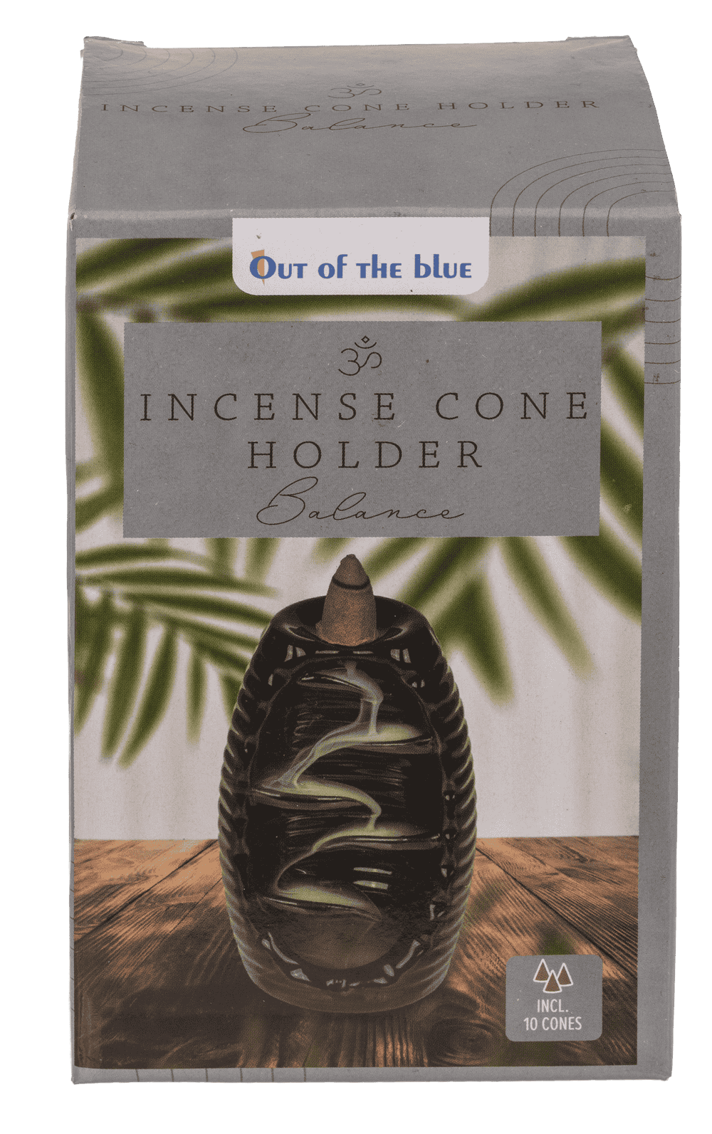 Backflow incense cone holder, Balance,