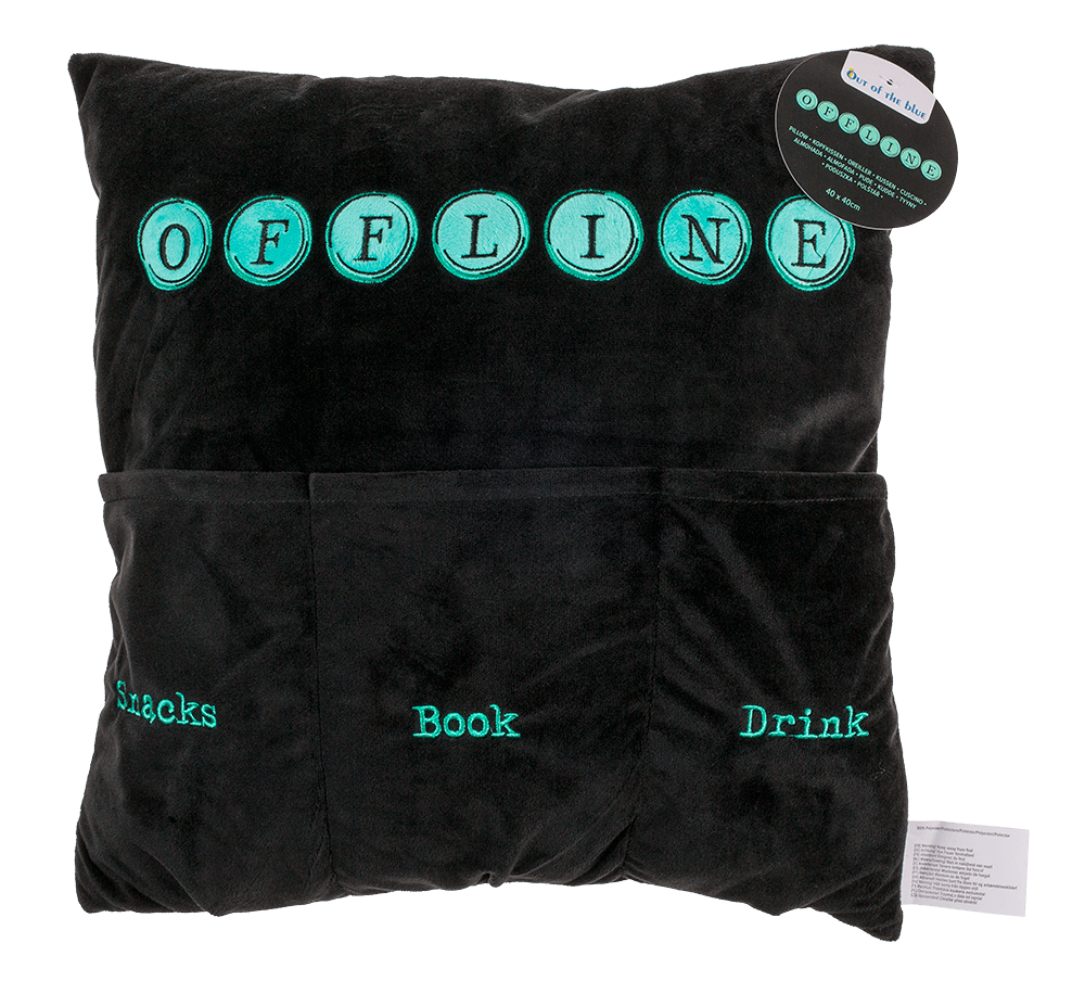 Cushion with 3 pockets, Offline,
