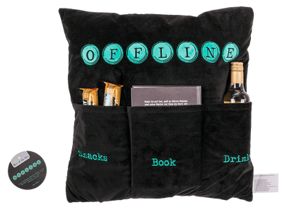 Cushion with 3 pockets, Offline,