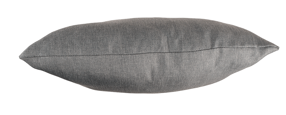 Light grey colored decoration cushion, Deer head,