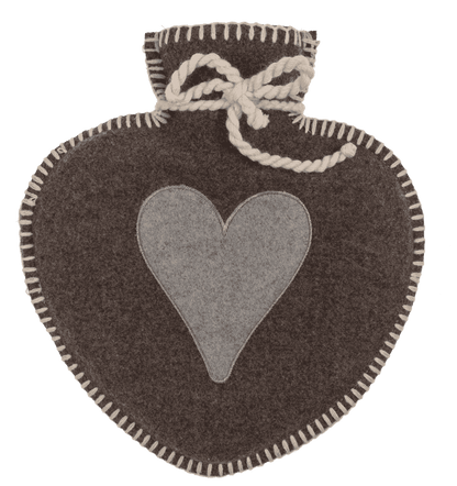 Hot water bottle in heart shape, Heart,