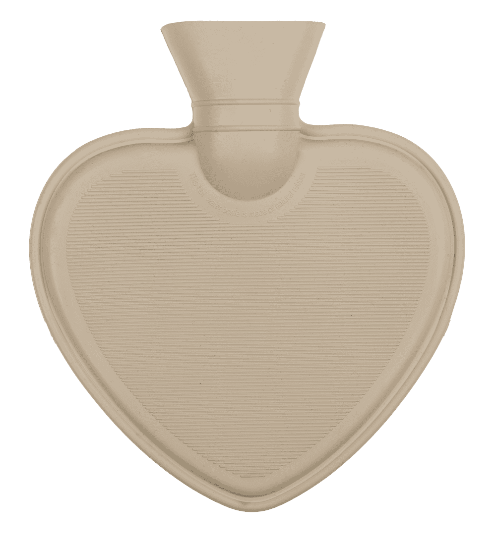 Hot water bottle in heart shape, Heart,