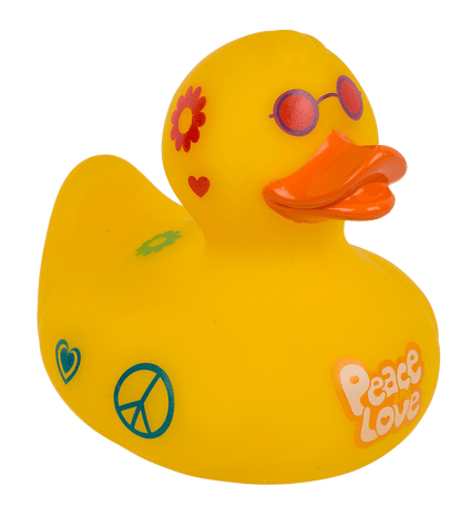 Hippie Squeaking Duck, ca. 10 cm,