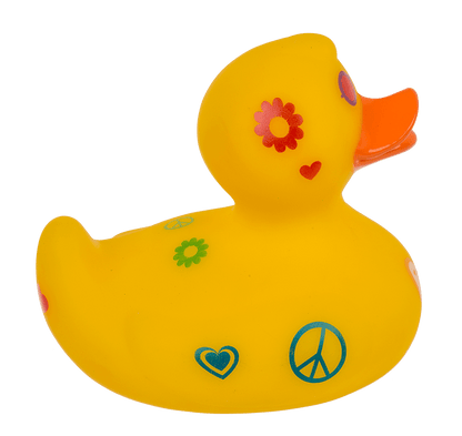 Hippie Squeaking Duck, ca. 10 cm,