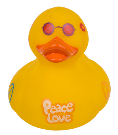 Hippie Squeaking Duck, ca. 10 cm,
