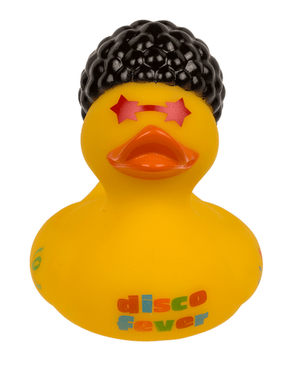 Disco Squeaking Duck, ca. 10 cm,