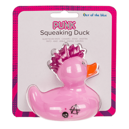 Punk Squeaking Duck, ca. 10 cm,